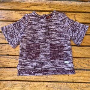 SOLD-Girls 7 For All Mankind Purple Sweater